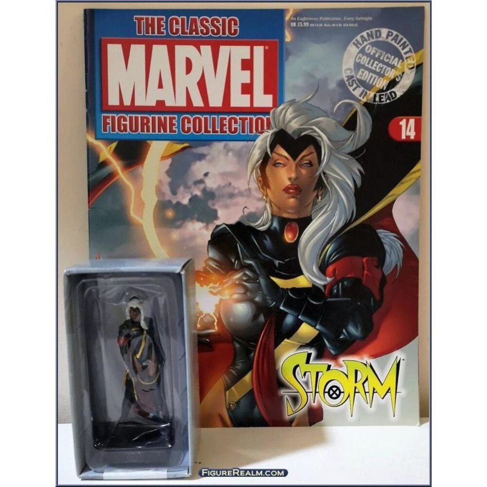 Eaglemoss 1:16 Classic Marvel‎ Figurine w/Book: Storm #14